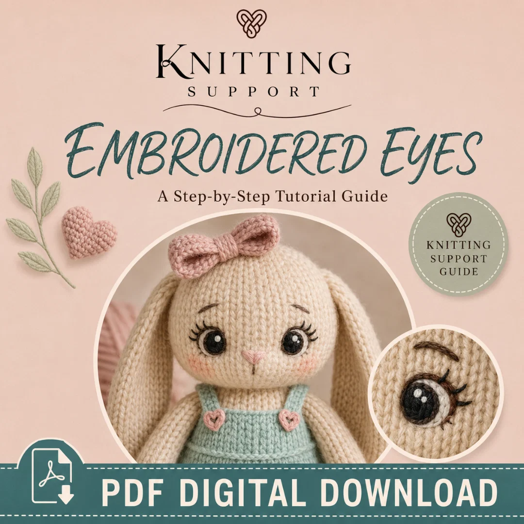 Embroidered Eyes Tutorial Guide