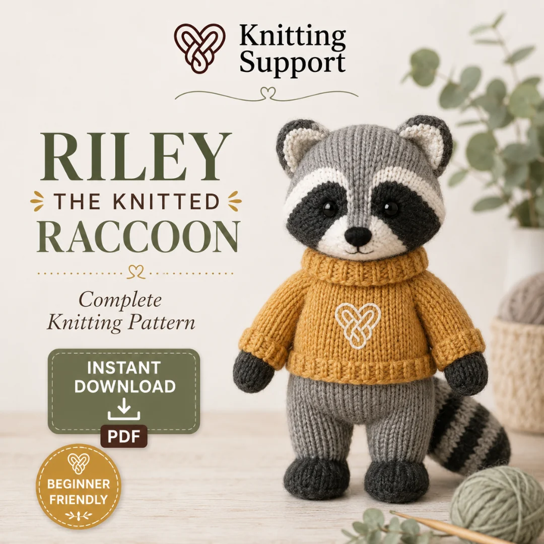 The Knitted Raccoon Pattern