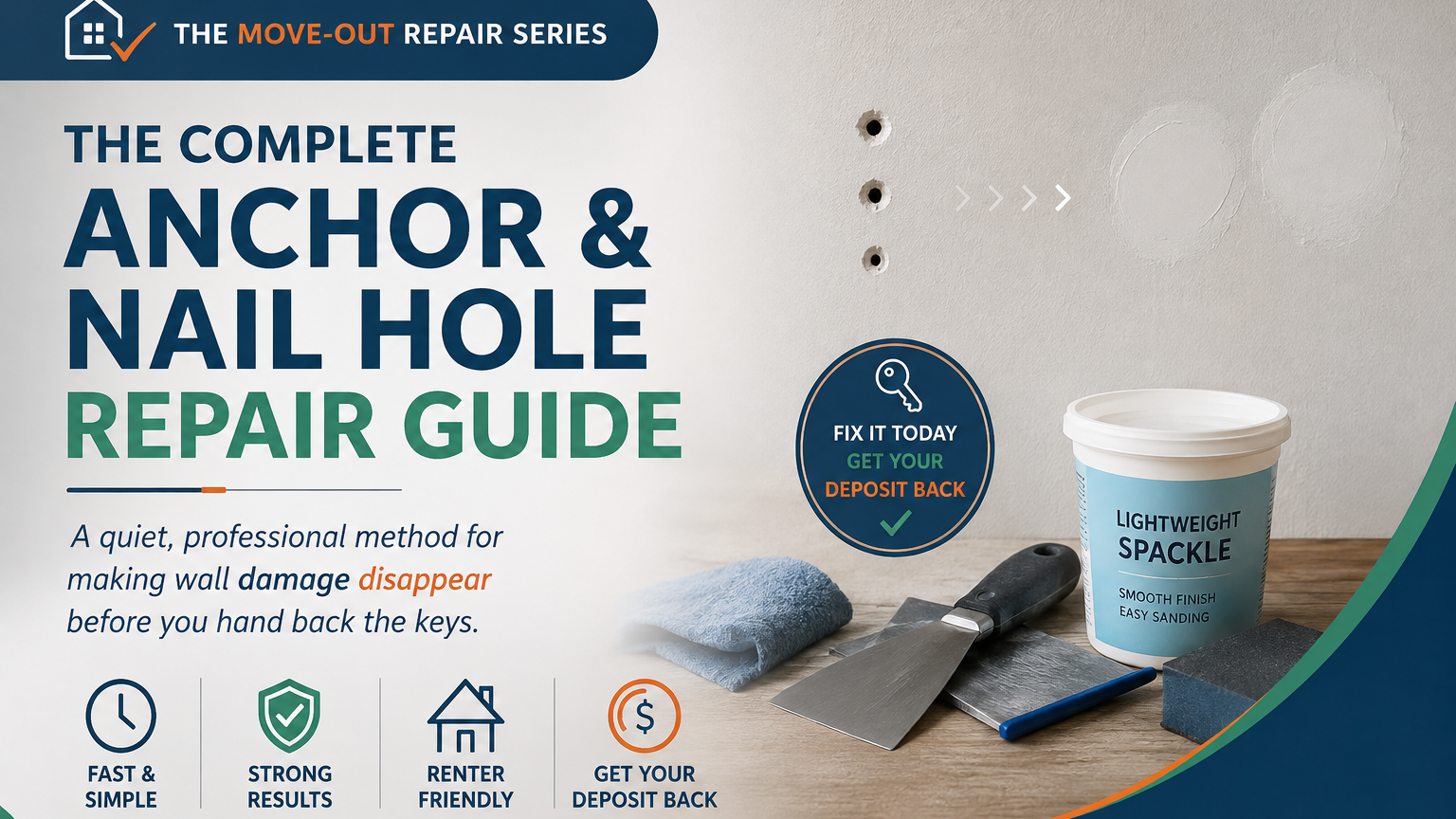 The Complete Anchor & NAIL HOLE Repair Guide -The Right Way