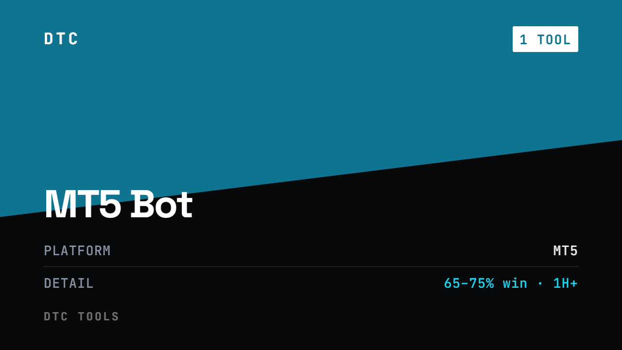 3. DTC MT5 Trading Bot