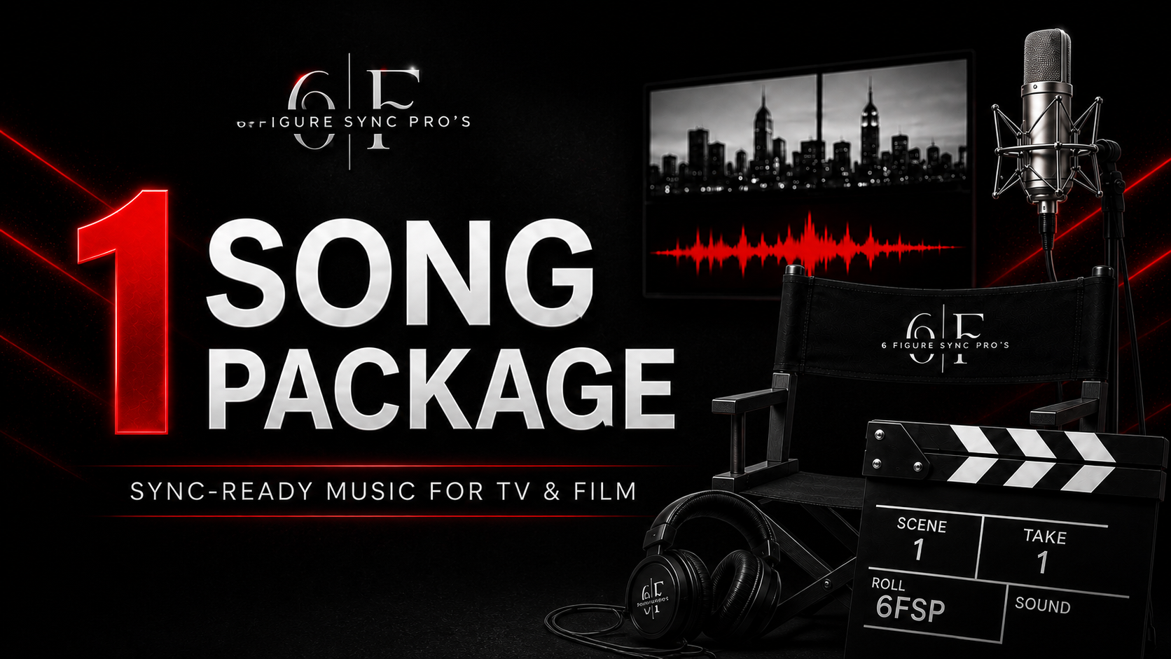 6 Figure Sync Pro’s | 1 Song Package