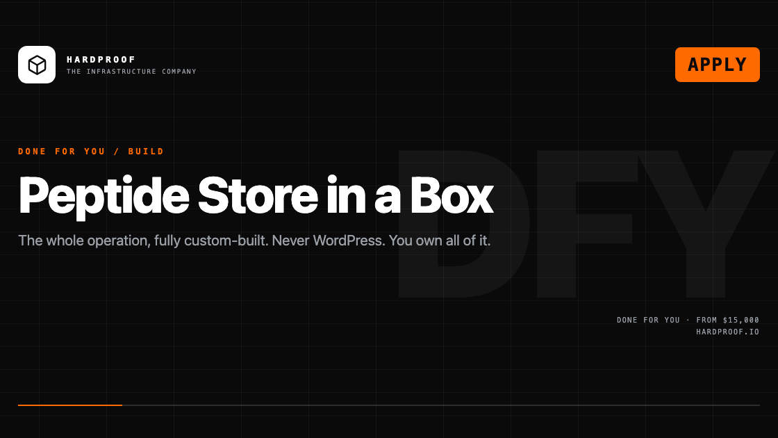 Peptide Store in a Box
