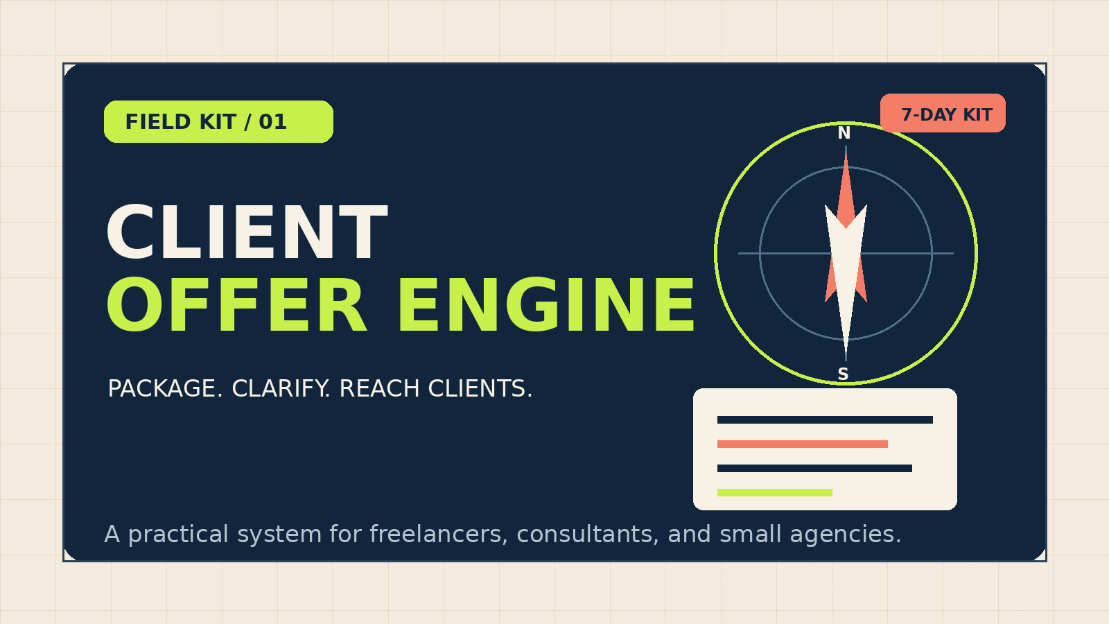 Client Offer Engine