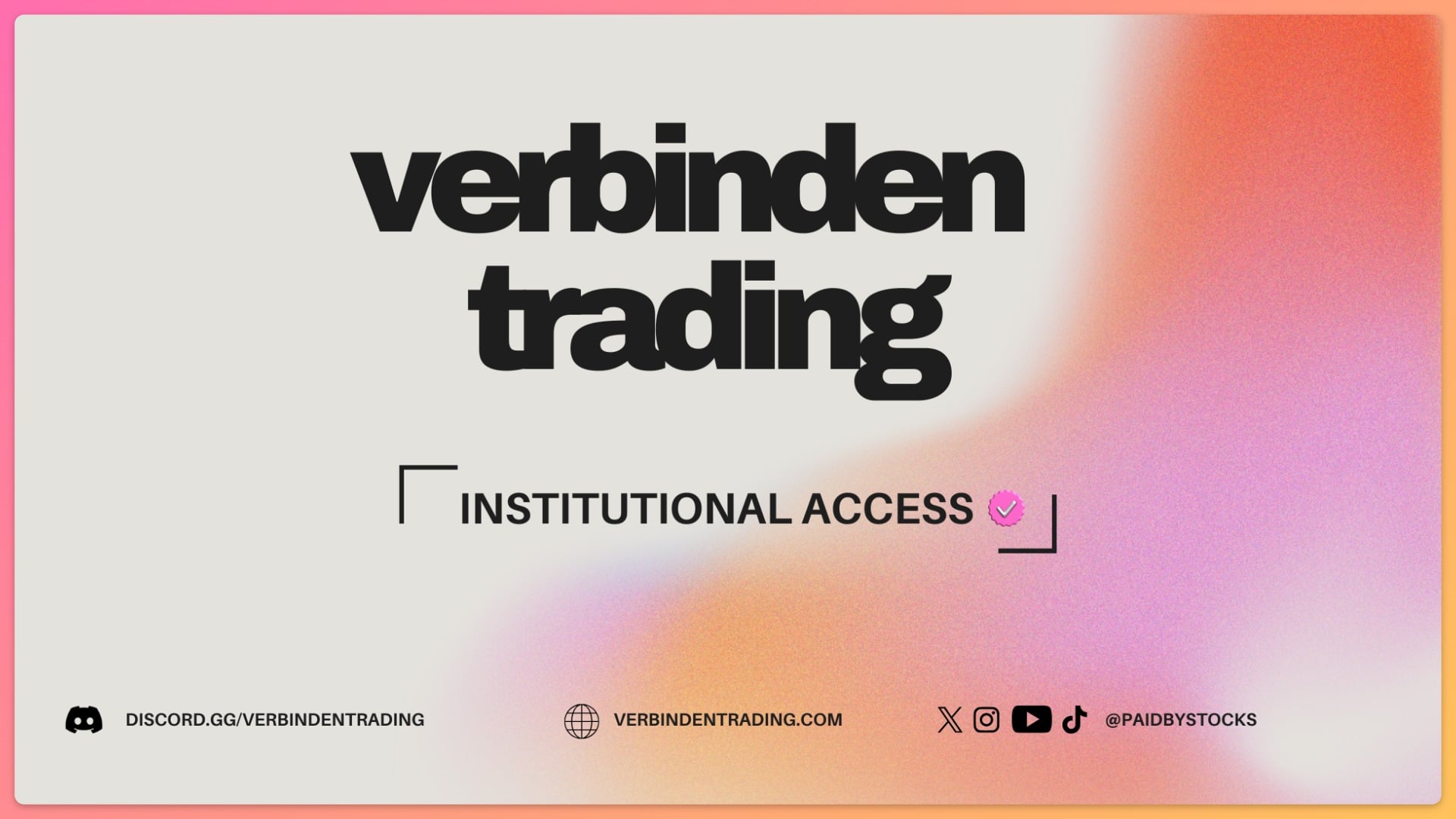 Institutional Access (LIFE)