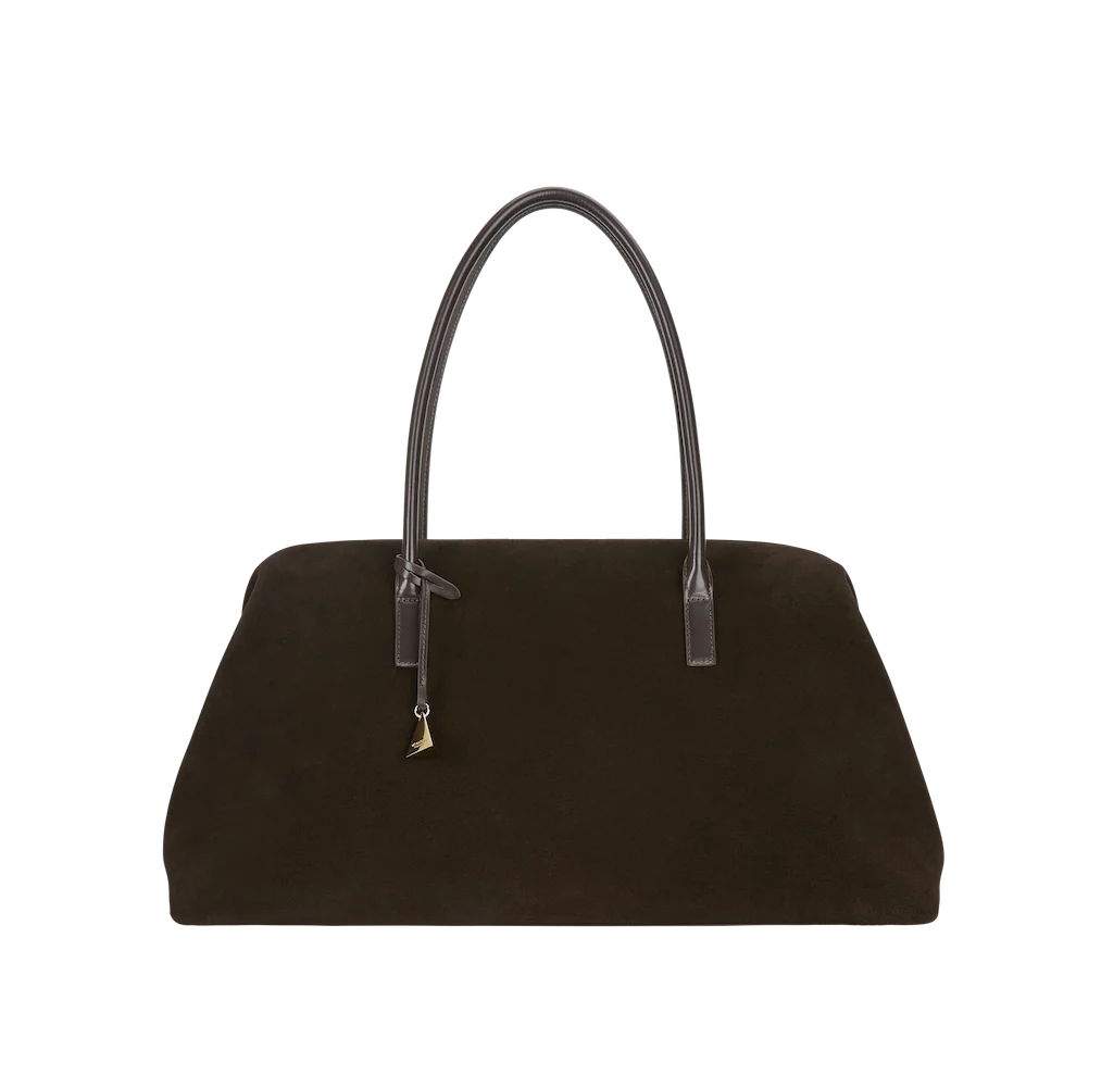 Espresso Suede Club Bag
