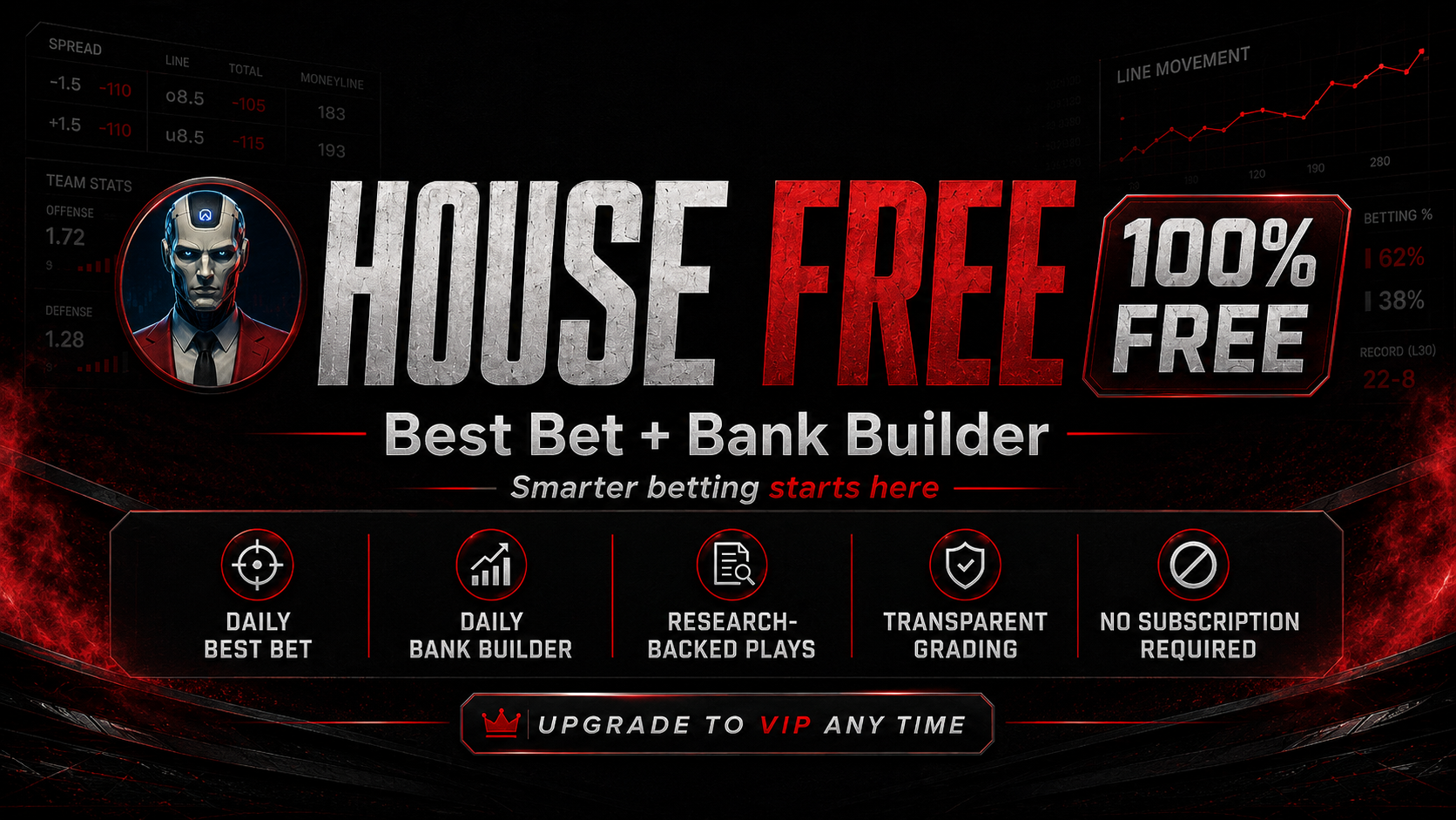 HOUSE Free Picks