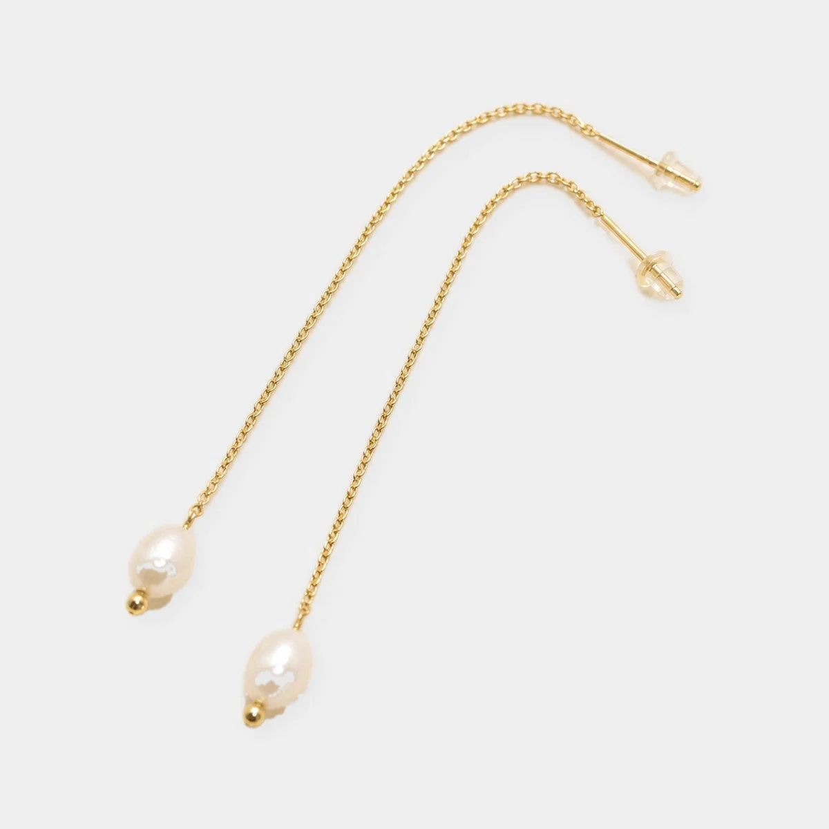 Silk Pearl Threader Earrings (Bundle)