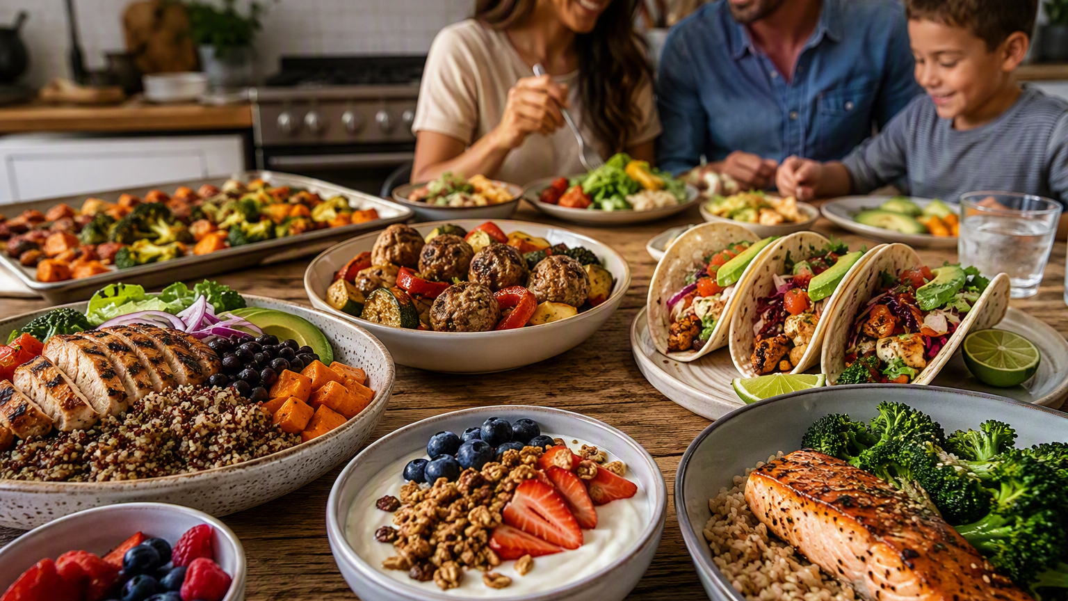 Lose Your First 10 Pounds with Family Meals