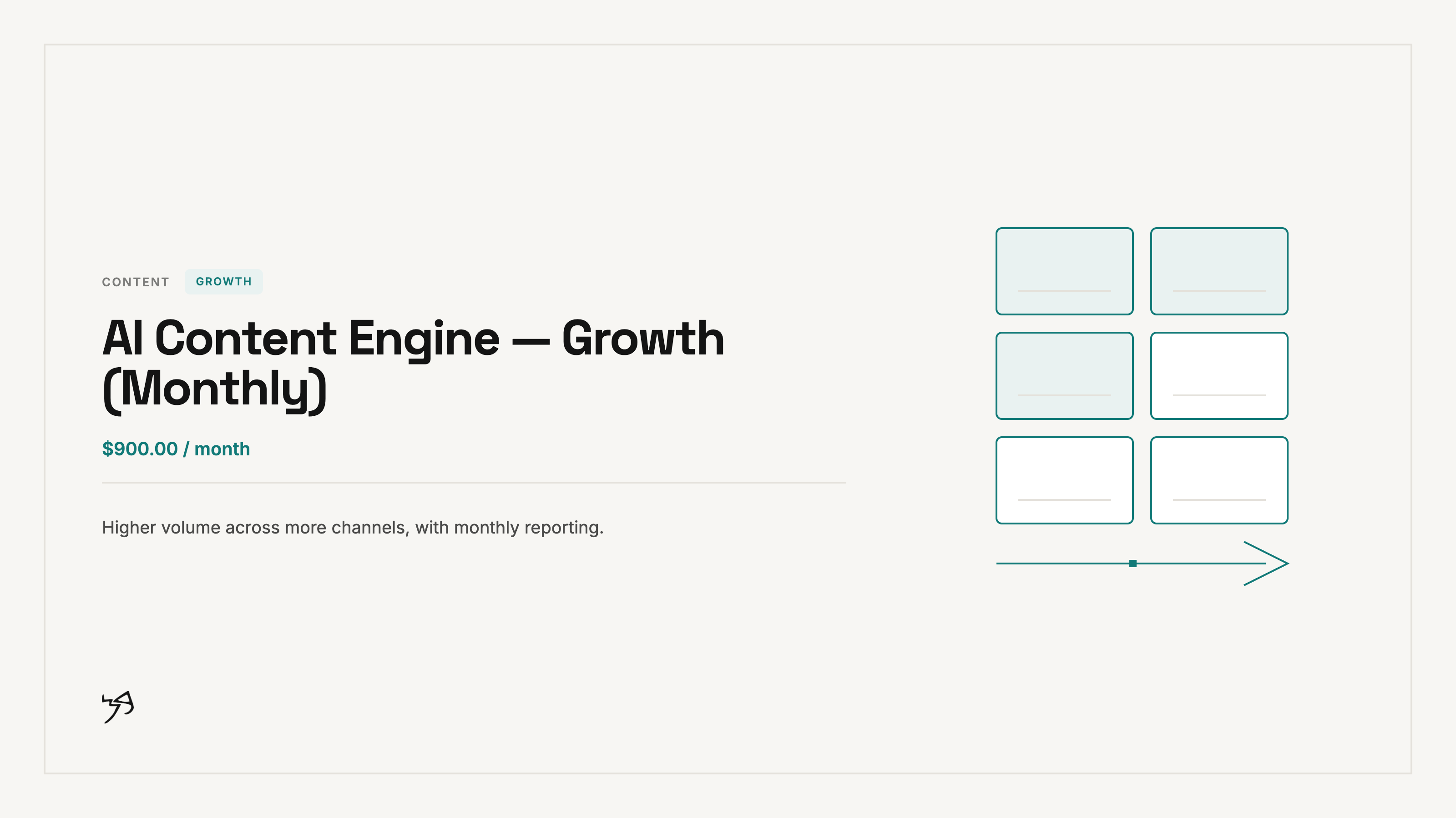 AI Content Engine — Growth (Monthly)