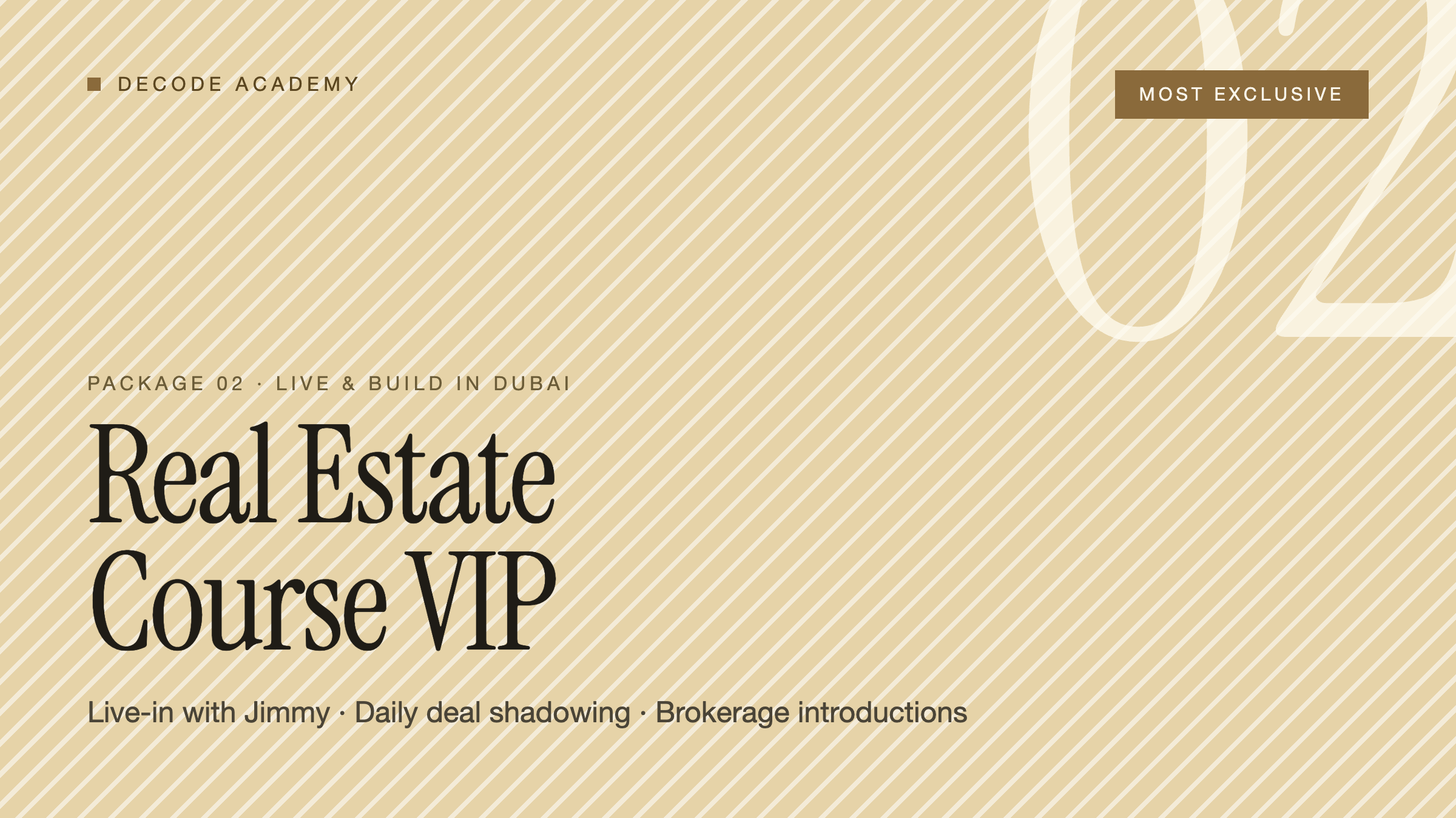 Real Estate Course VIP