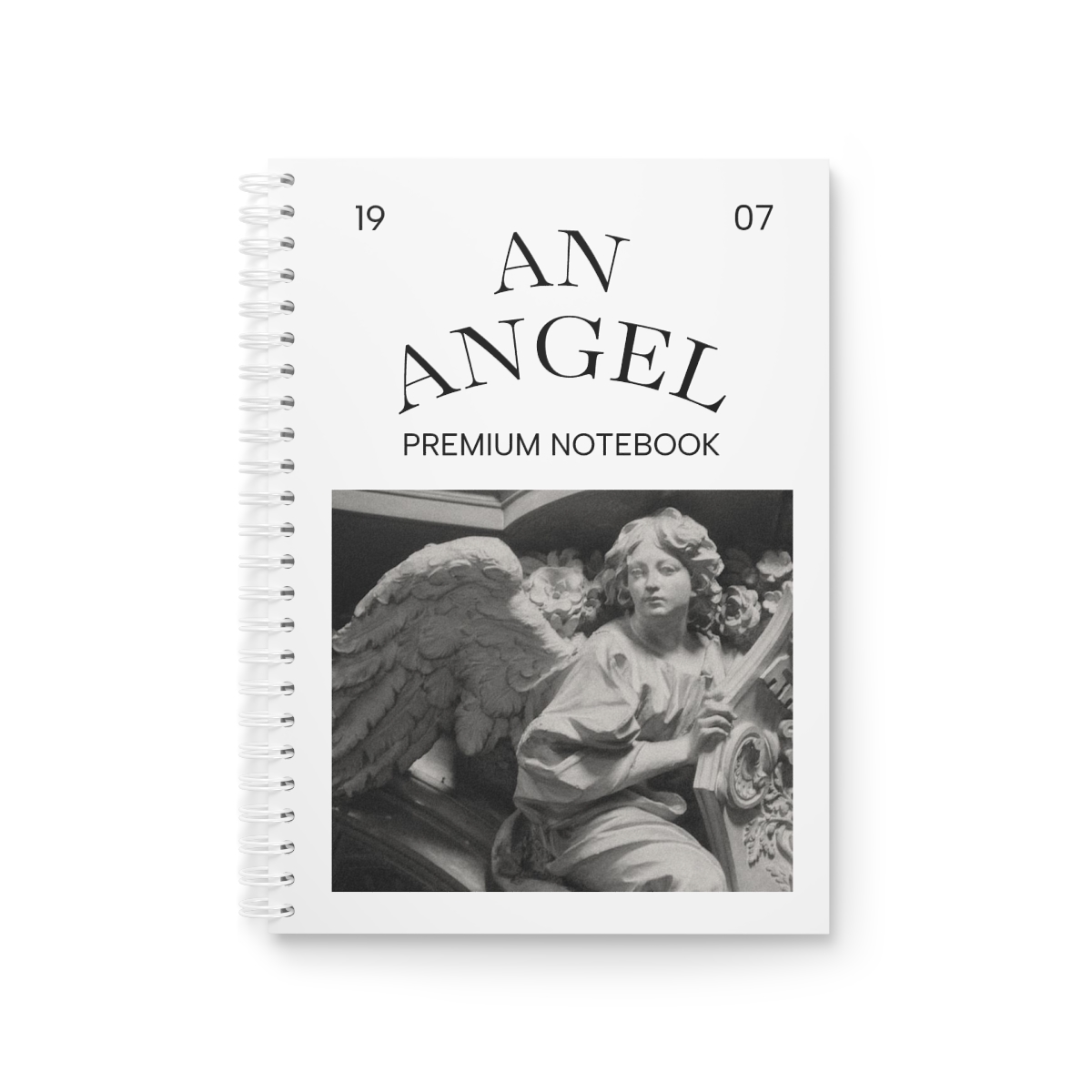 An Angel Premium Spiral Notebook