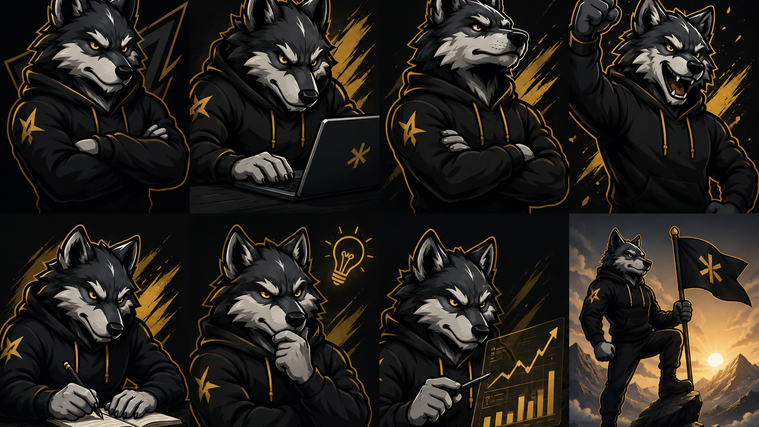 AI generated Graphic/mascot work