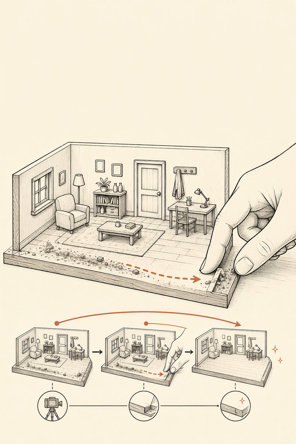 Create Satisfying Miniature Cleanup Stories Without Chaotic Footage