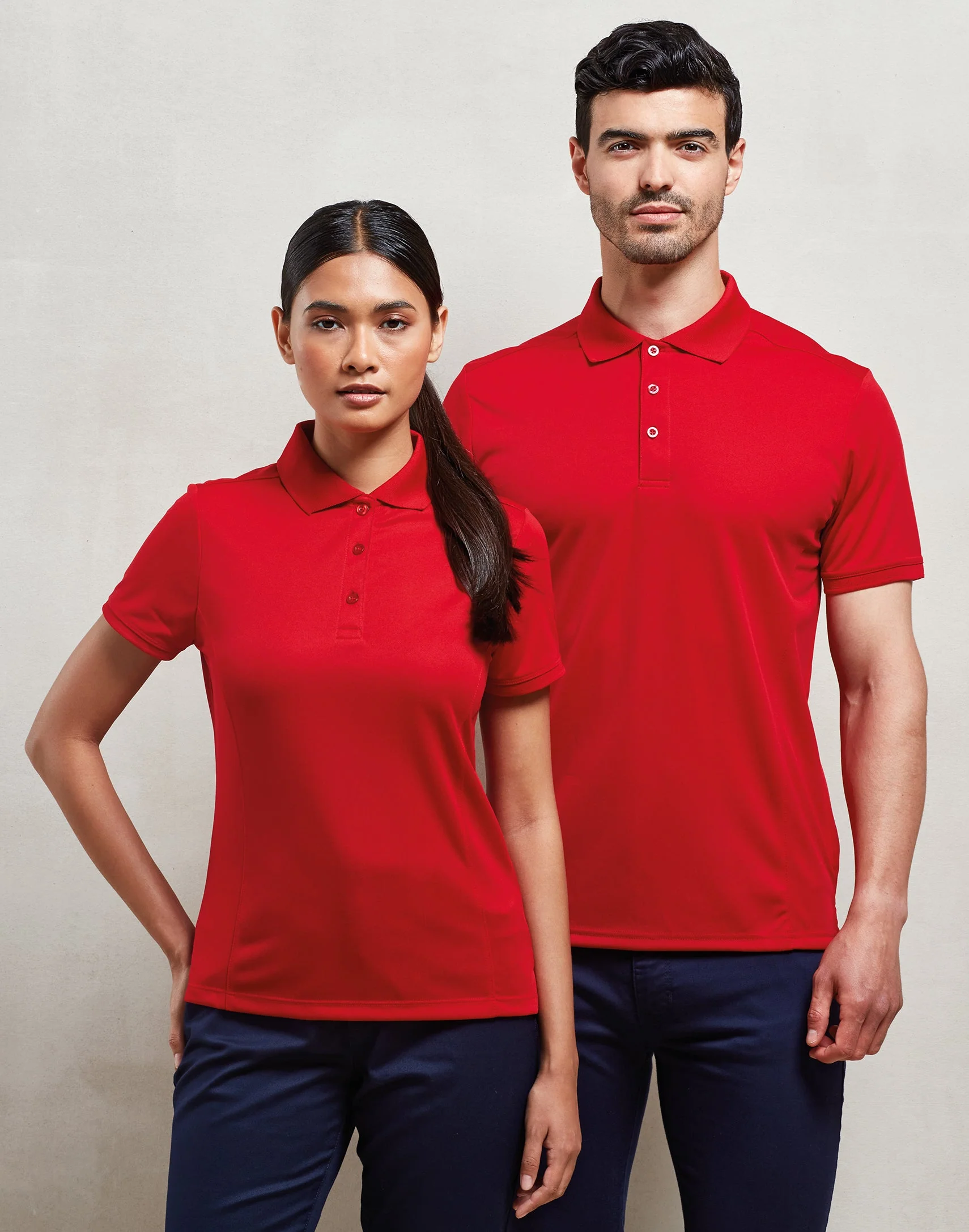 UNISEX COOLCHECKER POLO