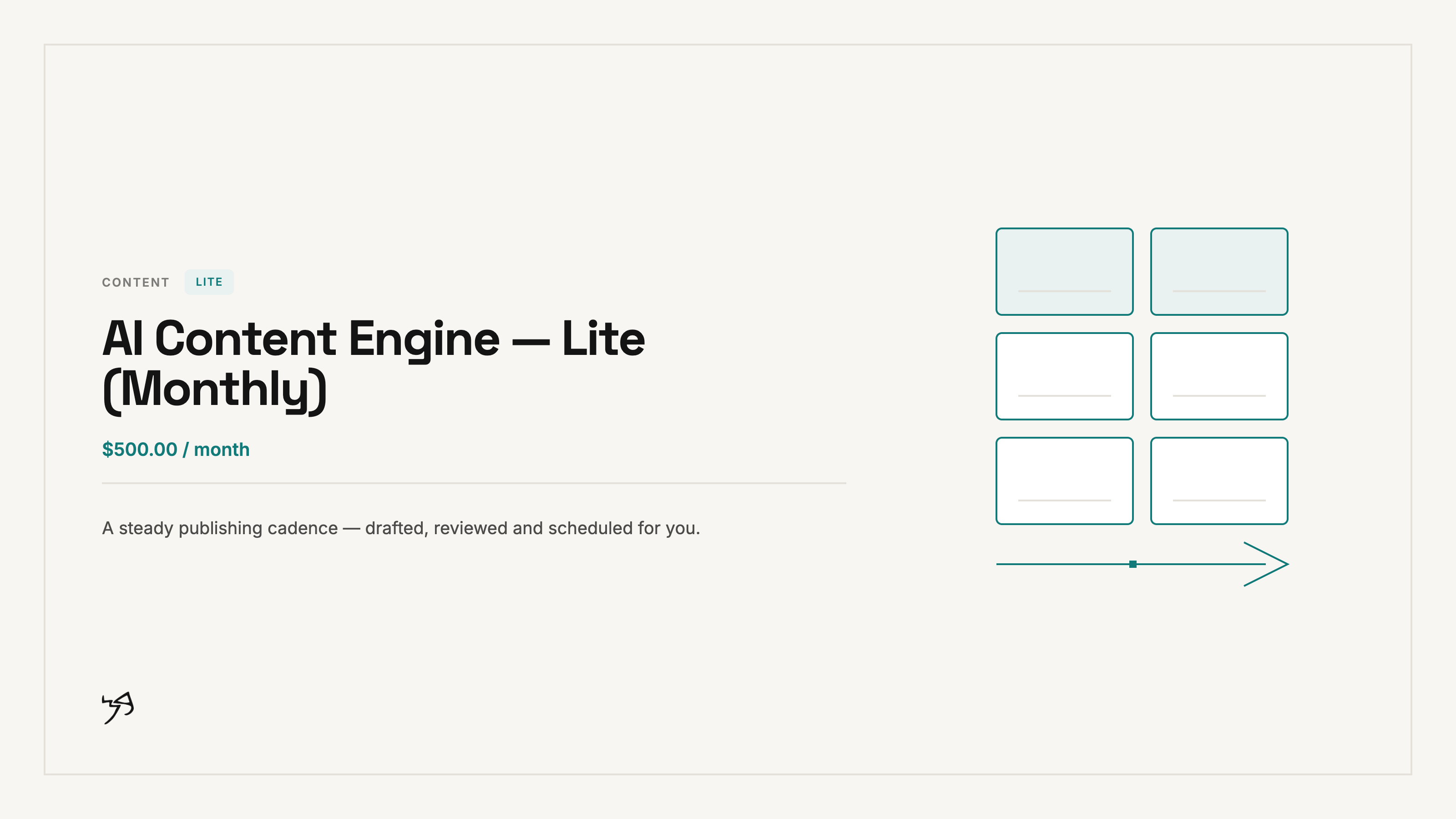 AI Content Engine — Lite (Monthly)