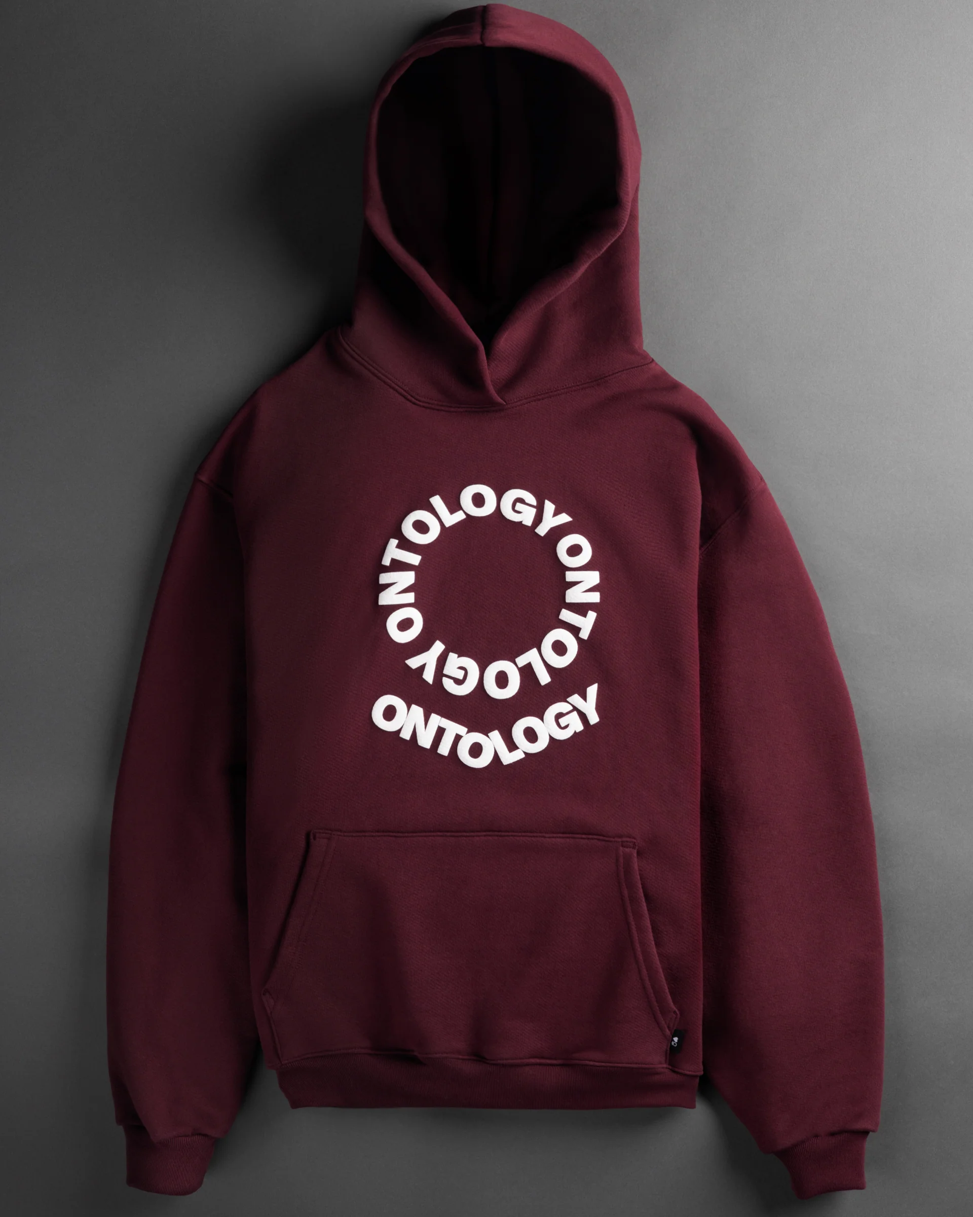 Ontology Deep Bordeaux Hoodie