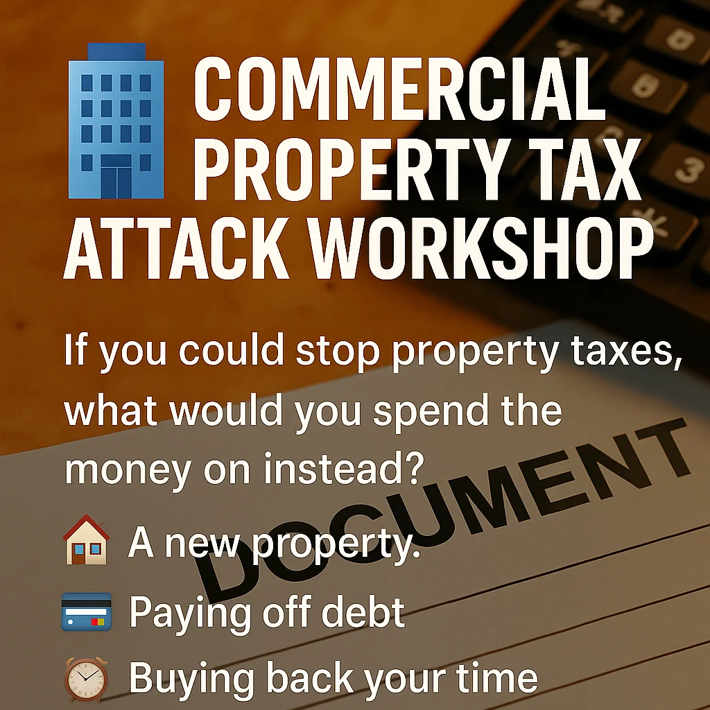 Commercial Property Tax Attack Workshop