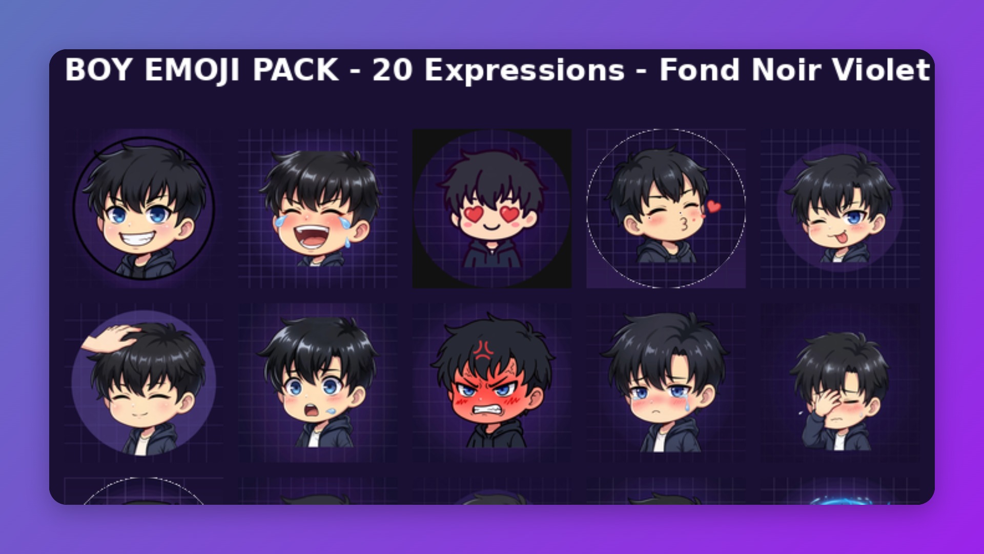 boy emoji solo leveling x20 128x128