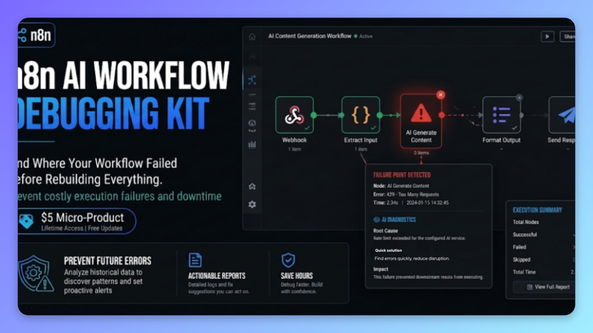 n8n AI Workflow Debugging Kit