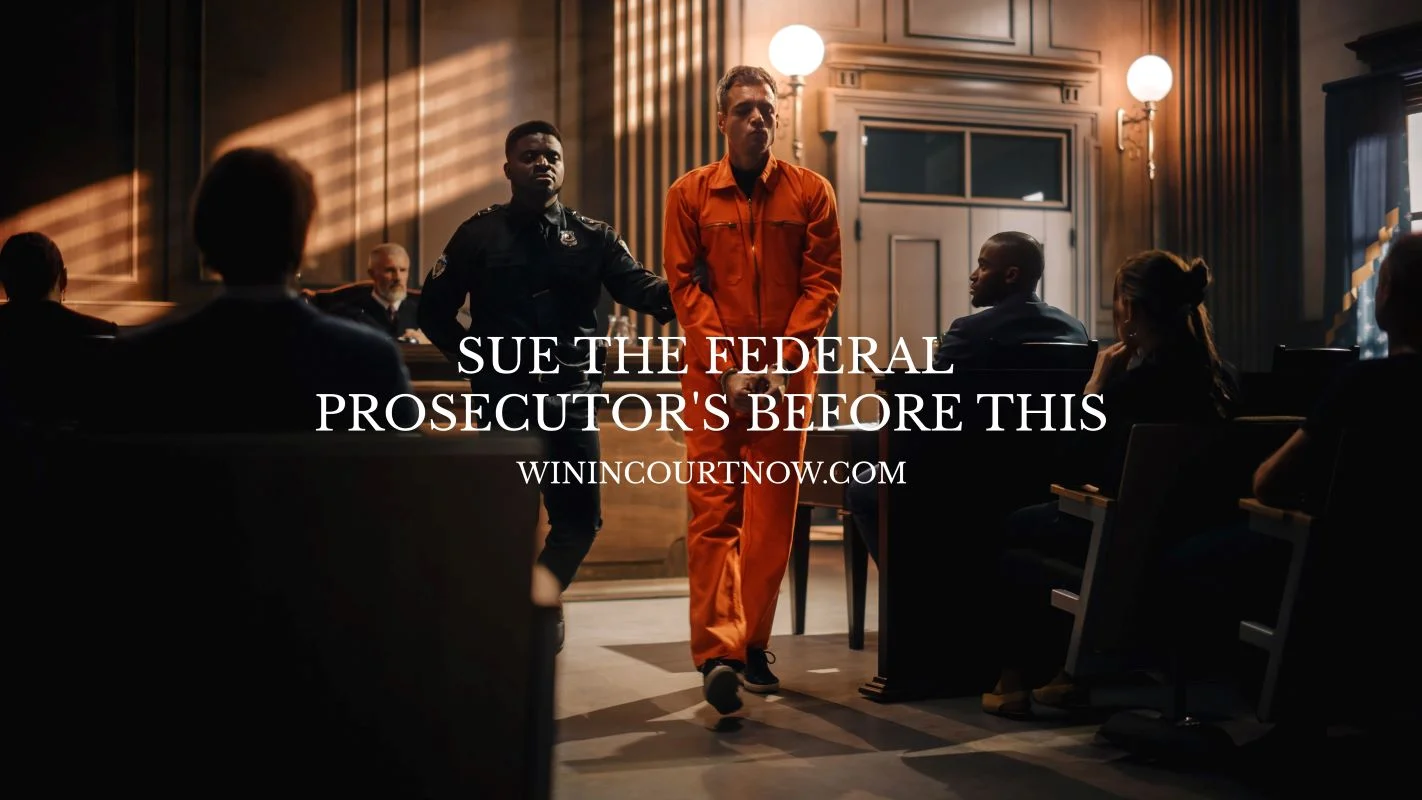 🔥 CRIMINAL DUE PROCESS LAWSUIT PACKAGE
