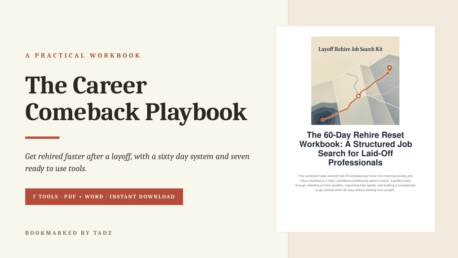 Job Search After Layoff - The Career Comeback Playbook