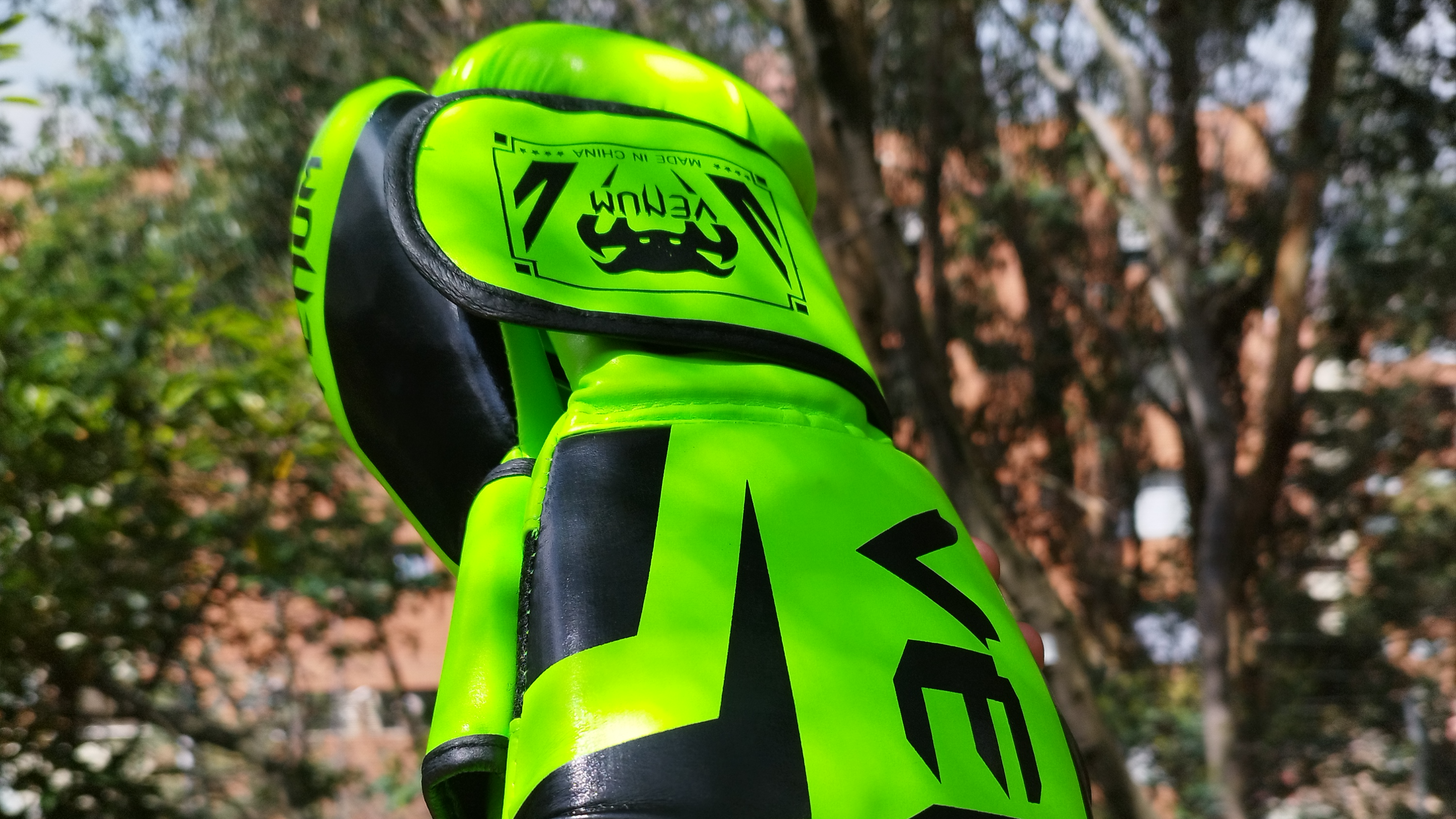 GUANTES BOXEO VENUM VERDES