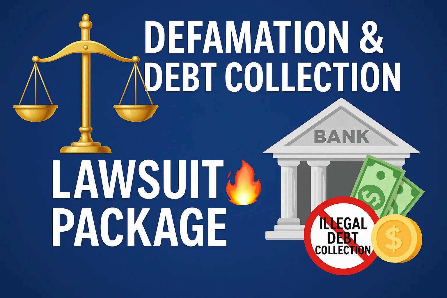 THE FORECLOSURE DEFAMATION LAWSUIT PACKAGE