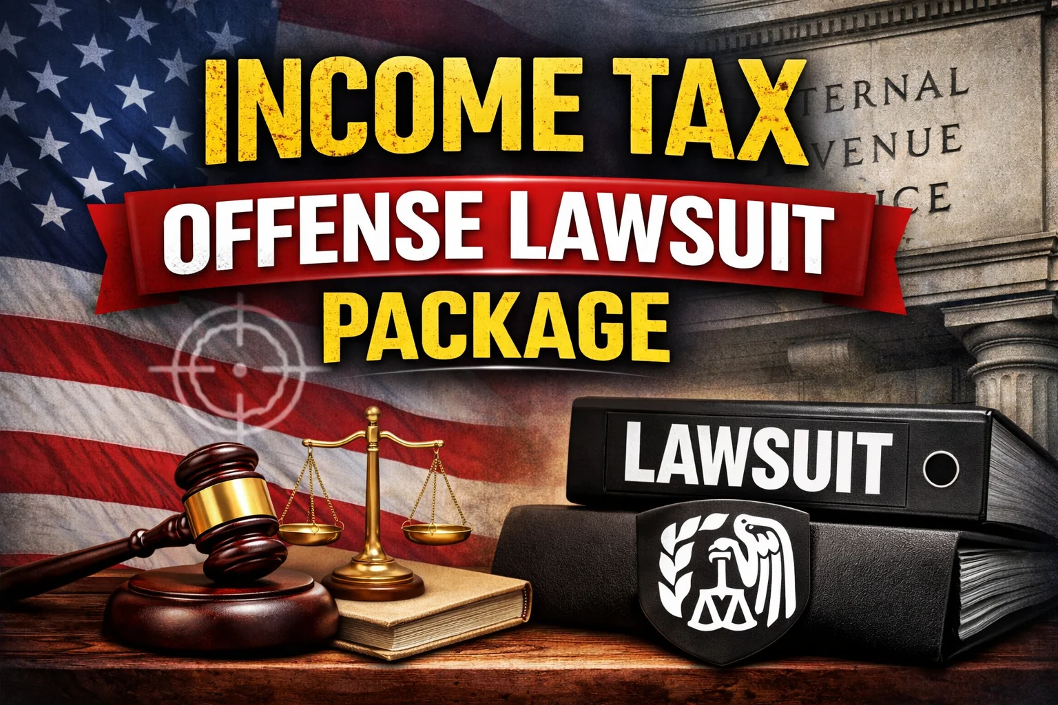 Income Tax Offense Lawsuit Package