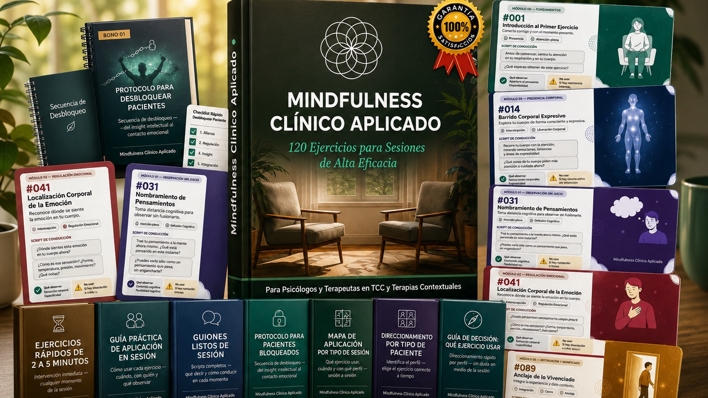 +120 ejercicios de mindfulness clínico
