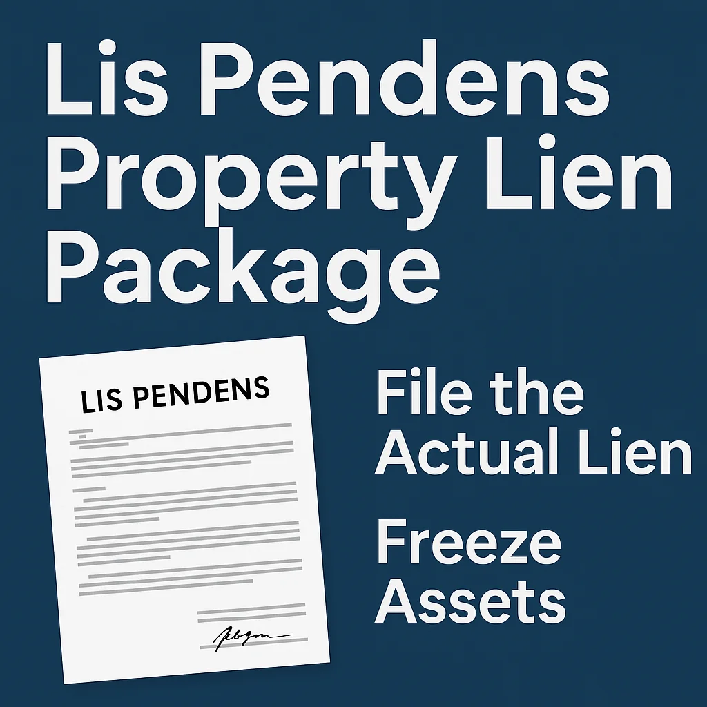LIS PENDENS PROPERTY LIEN