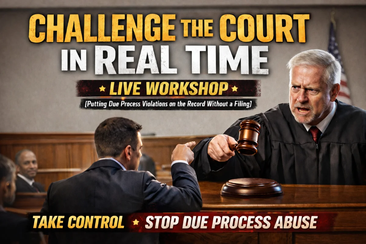 🔥 CHALLENGE THE COURT IN REAL TIME