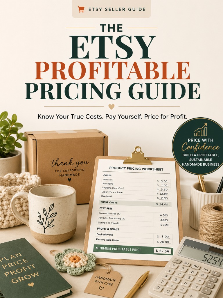 Etsy Sellers Pricing Products Profitably Without Underpaying Their Labor