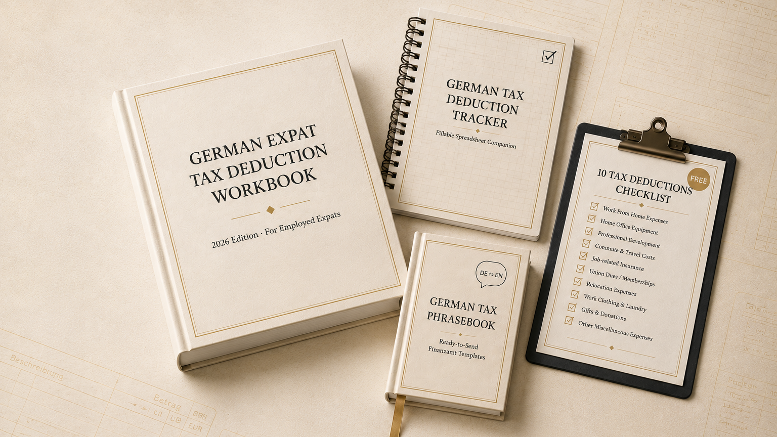 German Tax Return & Deduction Toolkit