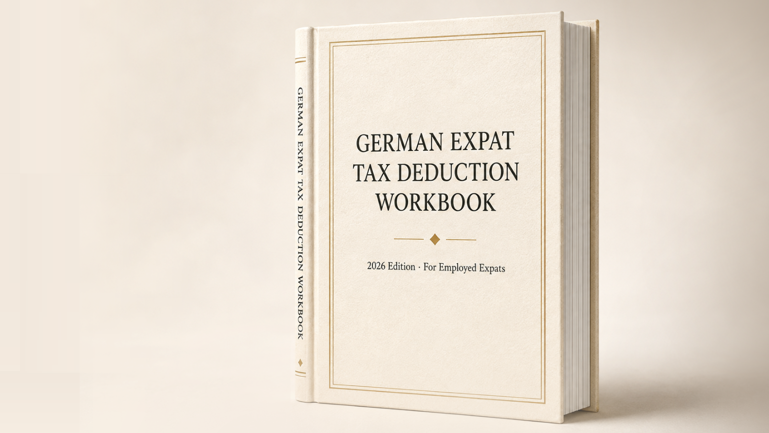 German Expat Tax Deduction Workbook