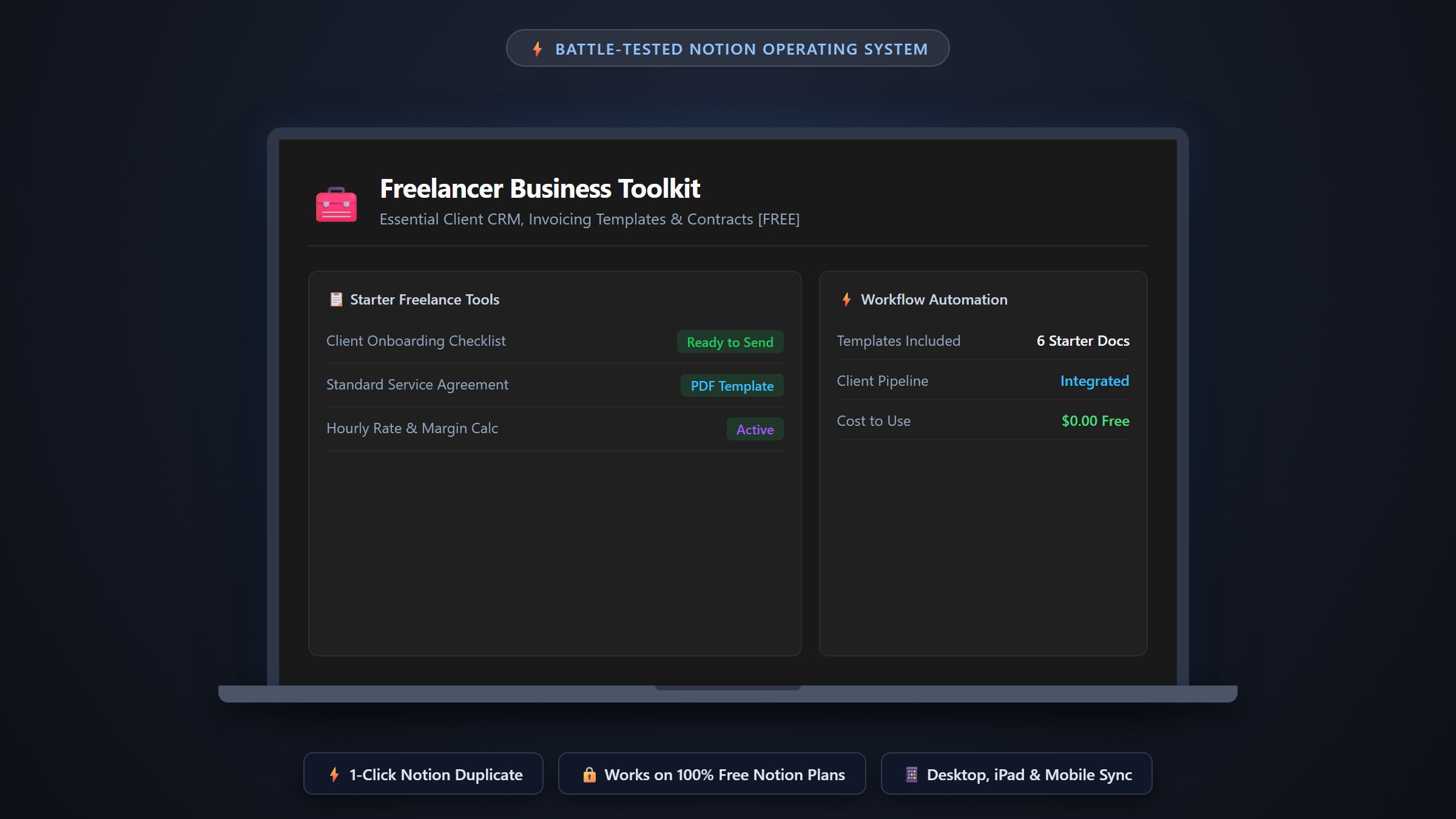 Your Free Freelancer Business Toolkit