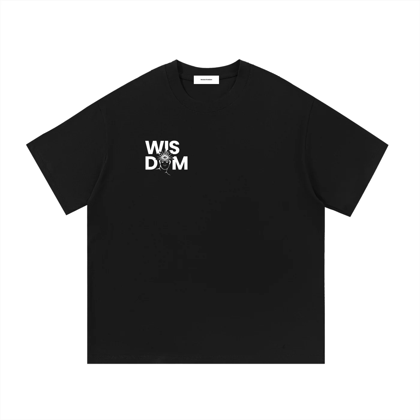 Illuminated With Wisdom Unisex Tee (White Text)