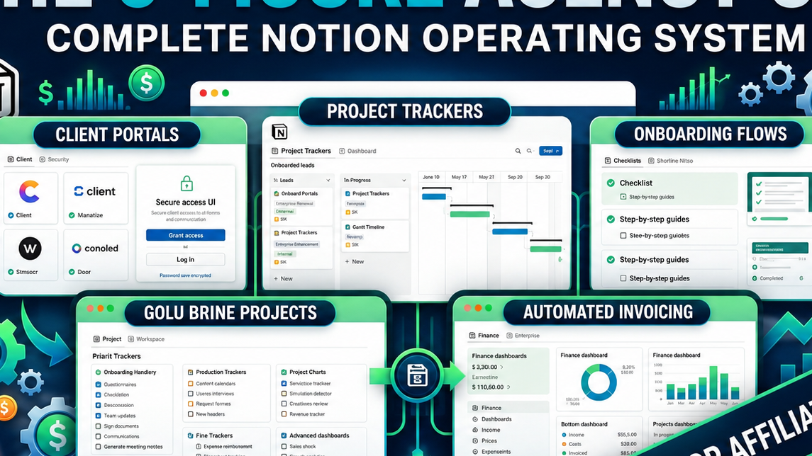 The Agency OS In Box (All-In-One Notion Template