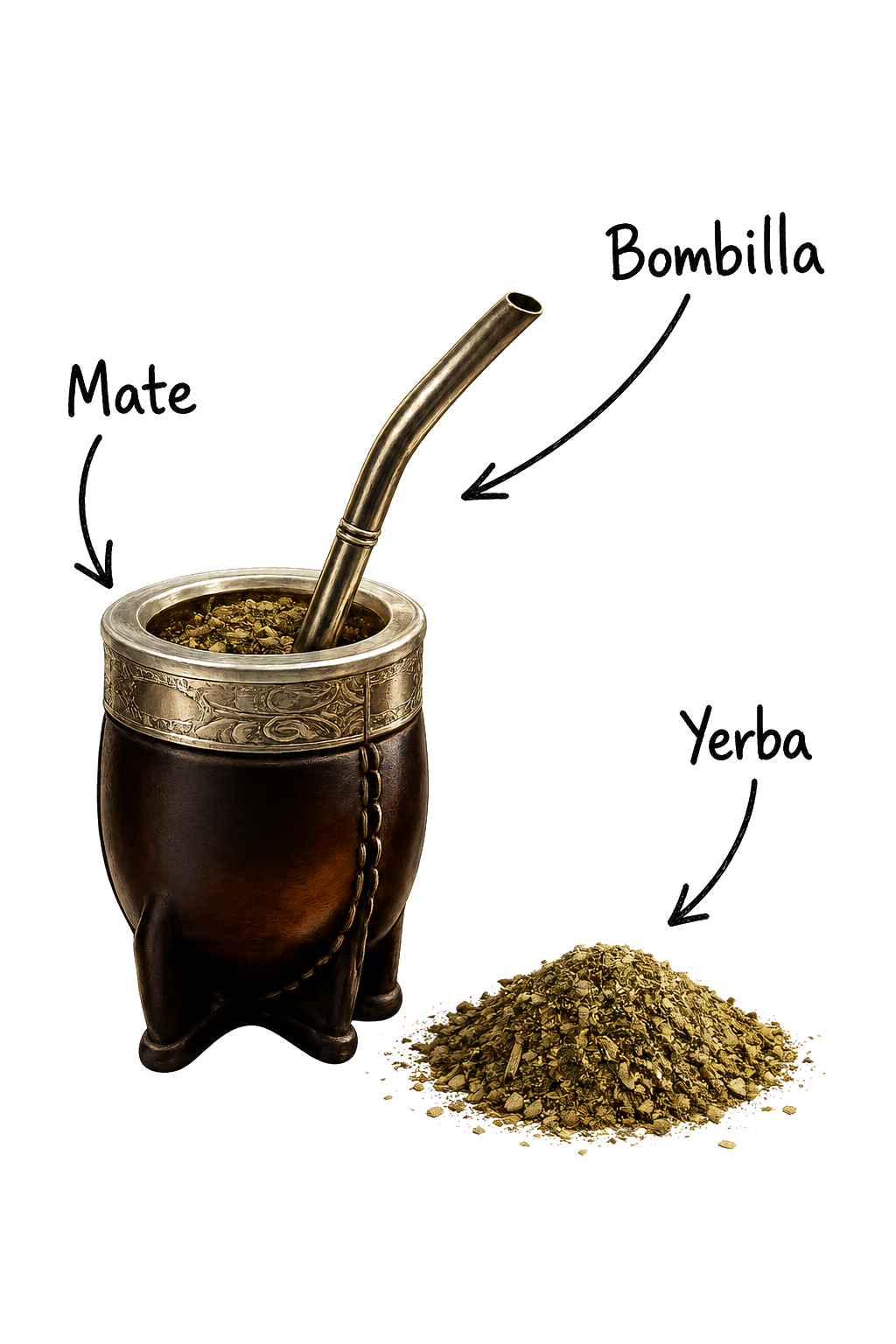 Stainless Steel Bombilla