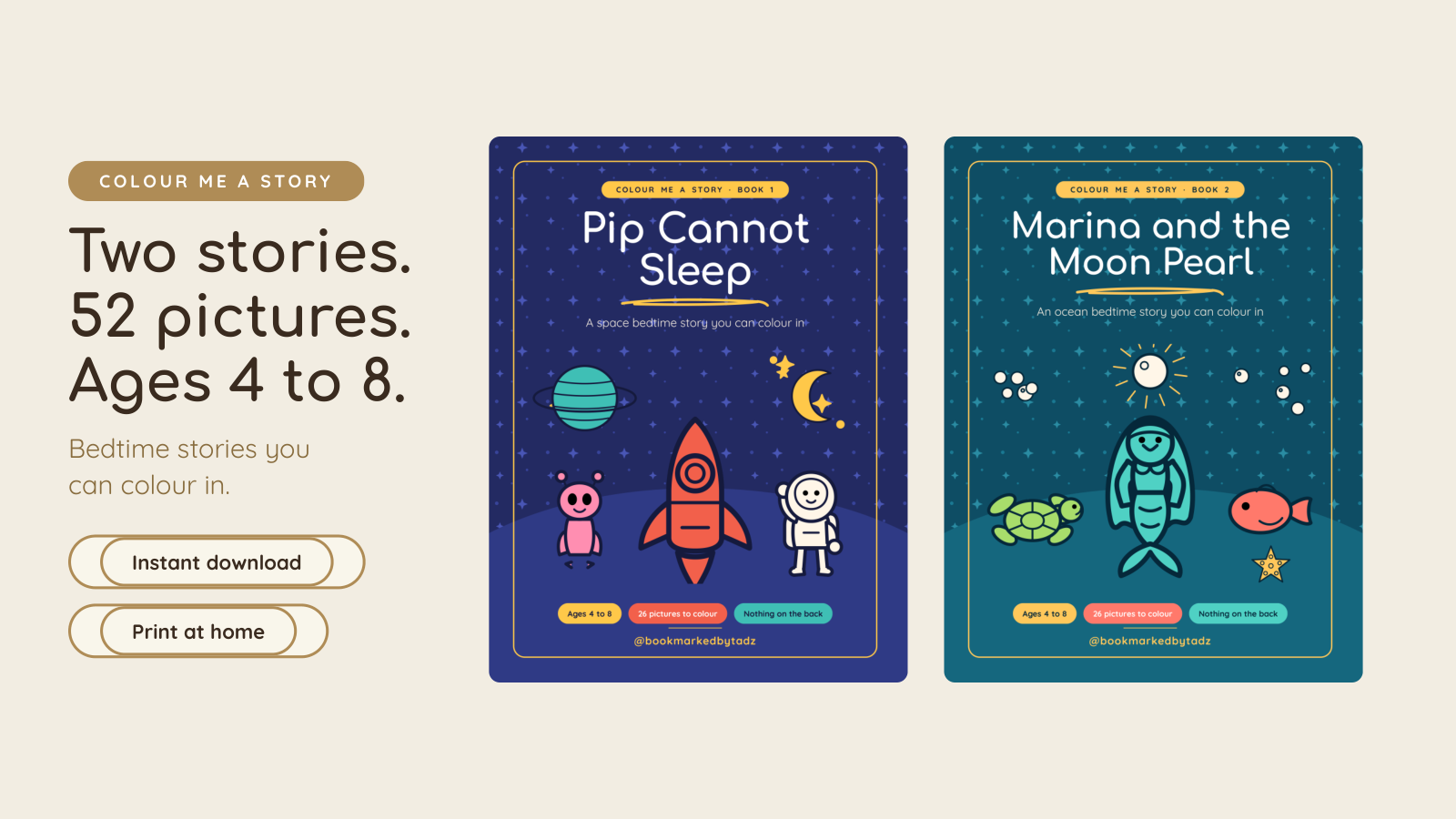 Kids Colouring - Colour Me a Story Bundle