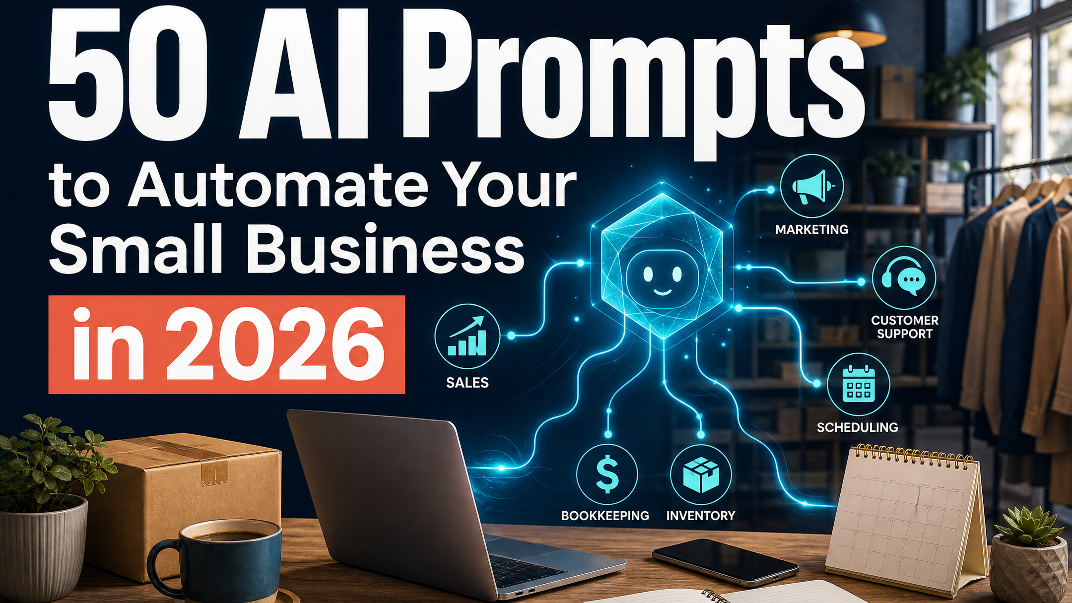 50 AI Prompts to Automate Your Small Business