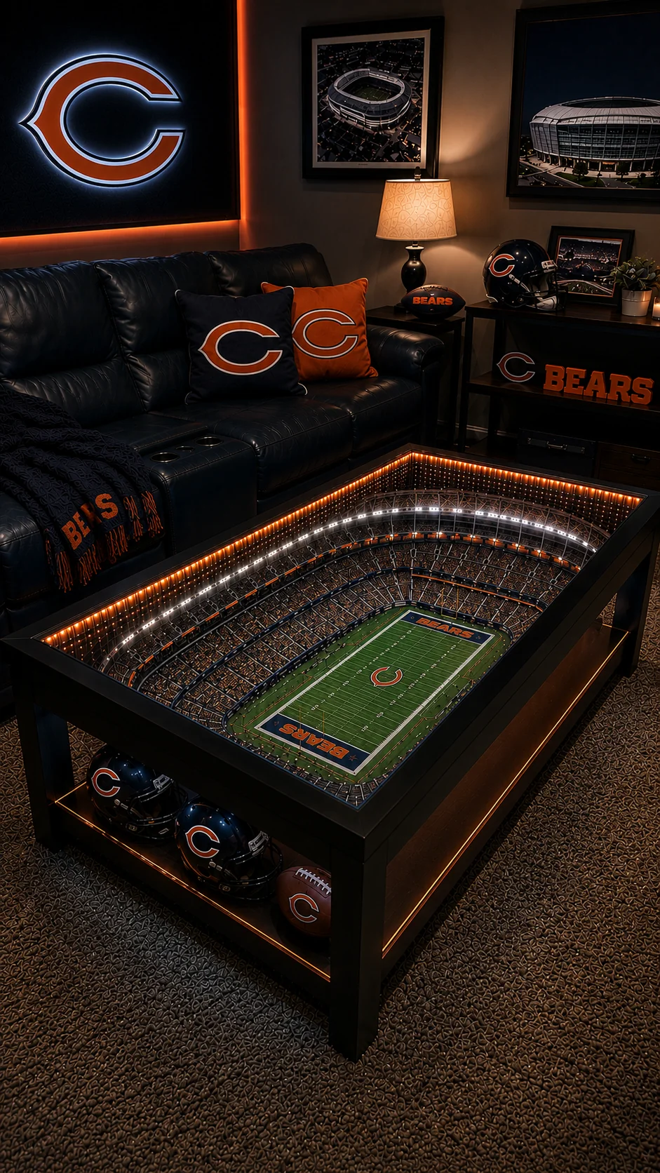 Bears Stadium Table