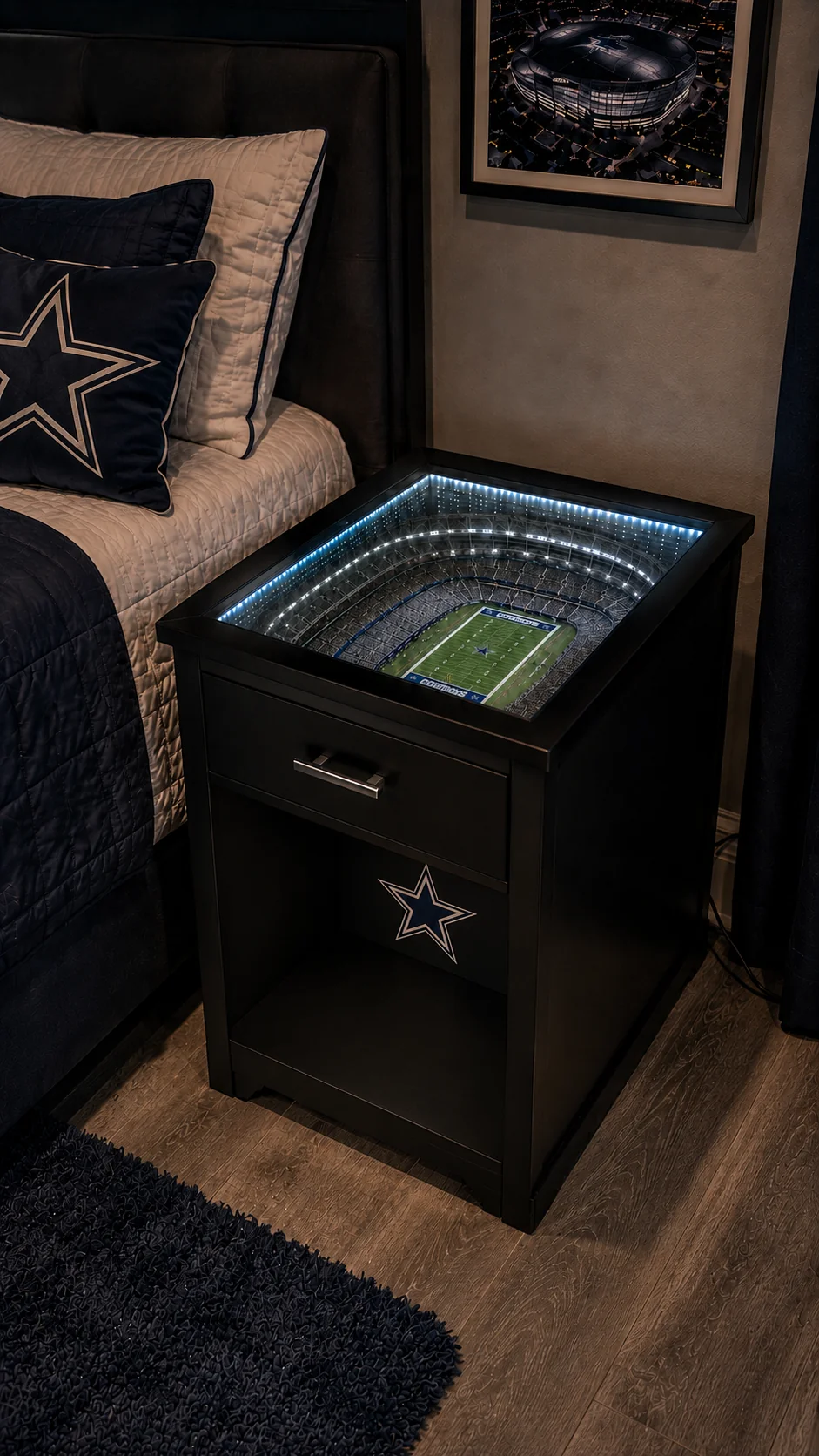 NFL Stadium Nightstand