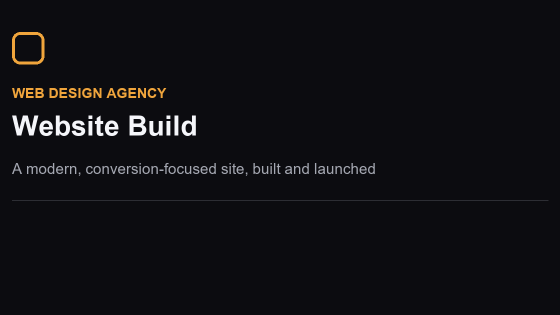 Website Build