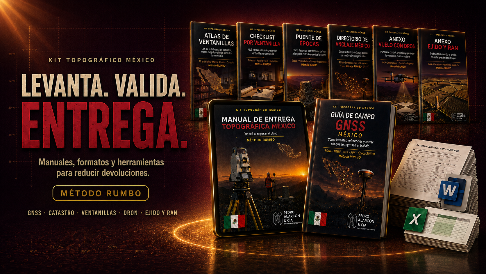 Kit Topográfico México - Nivel 2