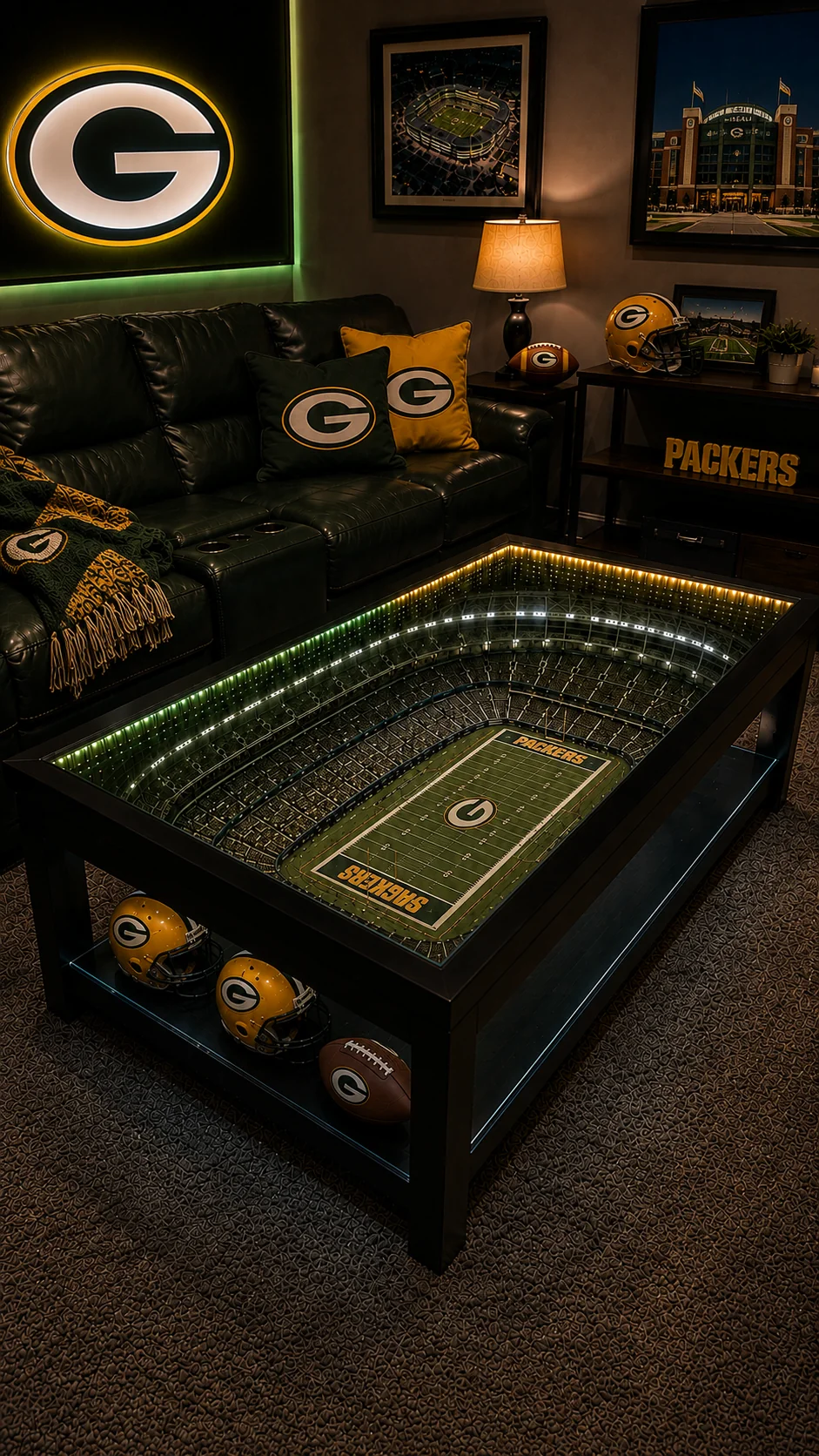 Packers Stadium Table