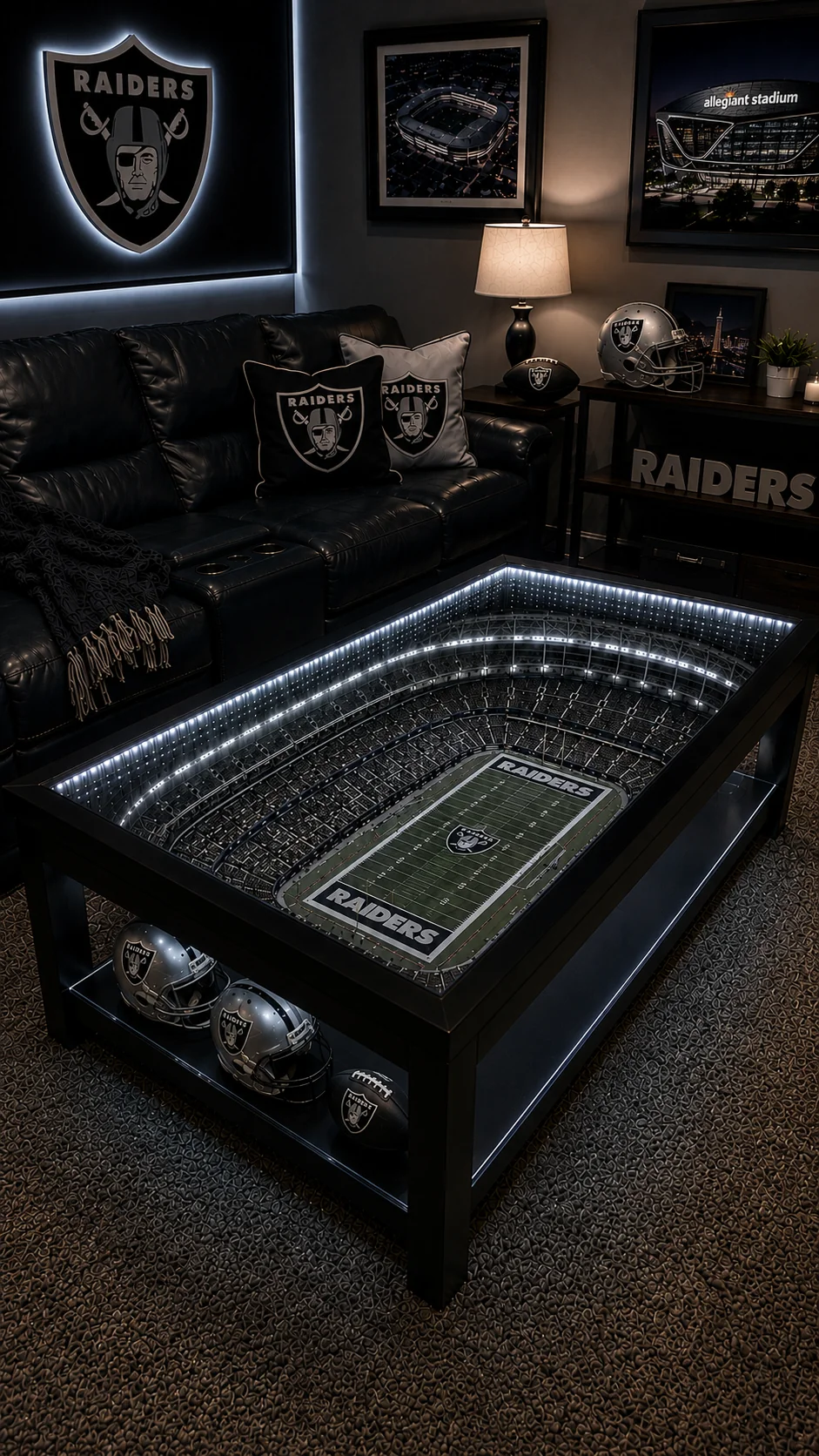 Raiders Stadium Table