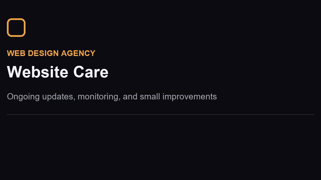 Website Care