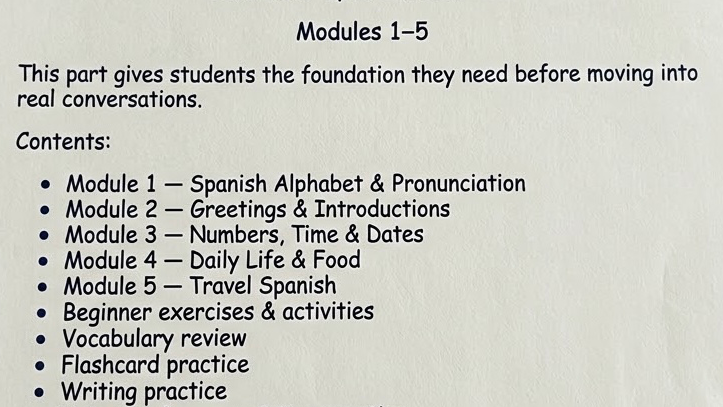 Spanish foundation 