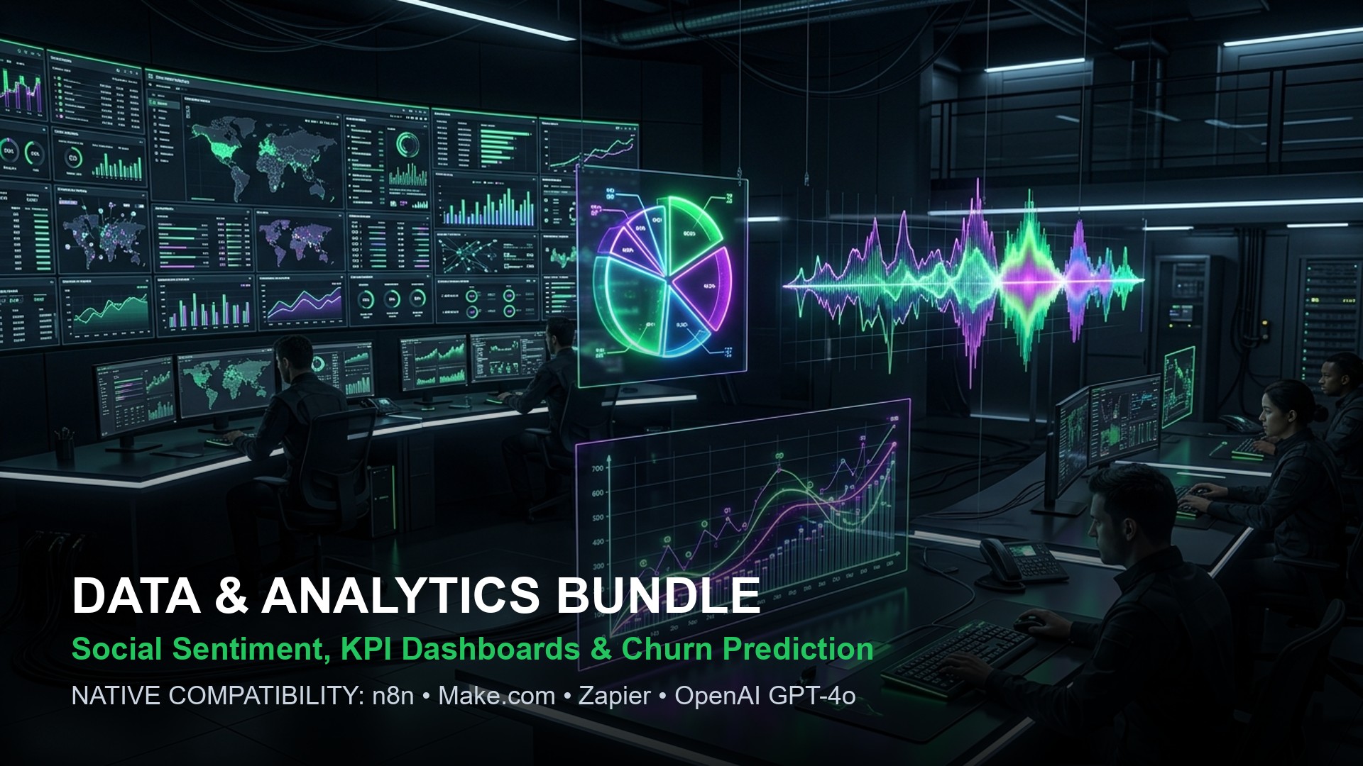 Data & Analytics Automation Bundle — n8n / Make / Zapier