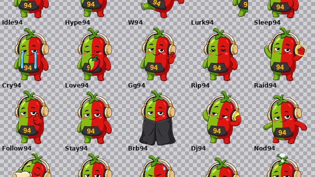 Chill94 Emote Pack
